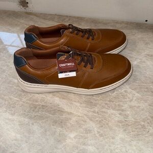 CLARKS COLLECTION Mens Brown lace up shoes NWT size 12